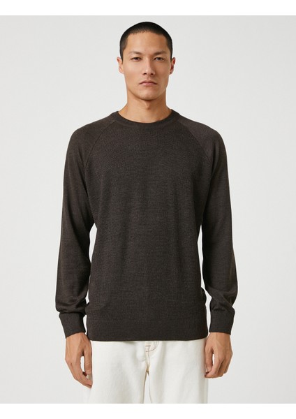 Basic Triko Kazak Bisiklet Yaka modelleri