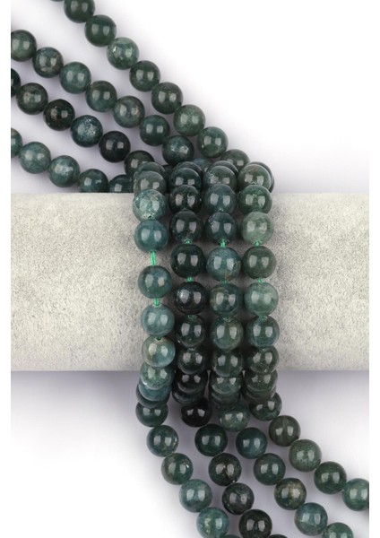 Yeşil Apatit Doğal Taş Dizi 10 mm Küre Kesim