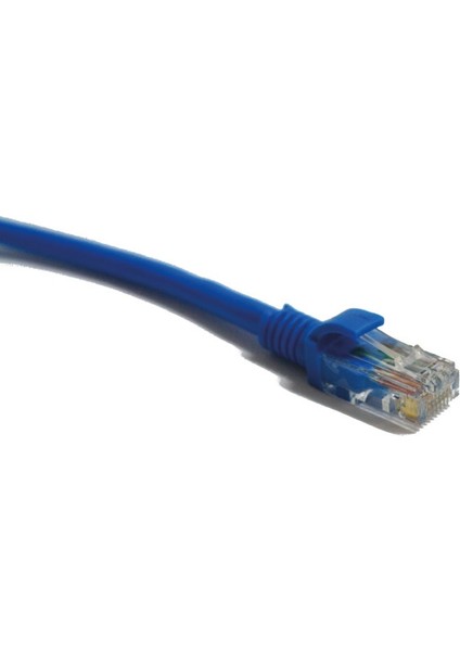 TKC-001M 1m Cat 6 Ethernet Kablosu Mavi