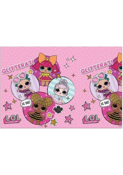 LML8600 Balonevi, Lol Sürpriz, Masa Örtüsü 120X180 cm fırsatları