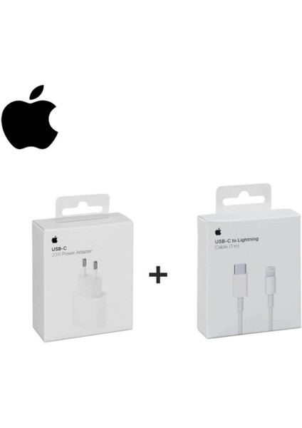 iPhone Uyumlu 20W Adaptör ve 1metre Type-C Kablo