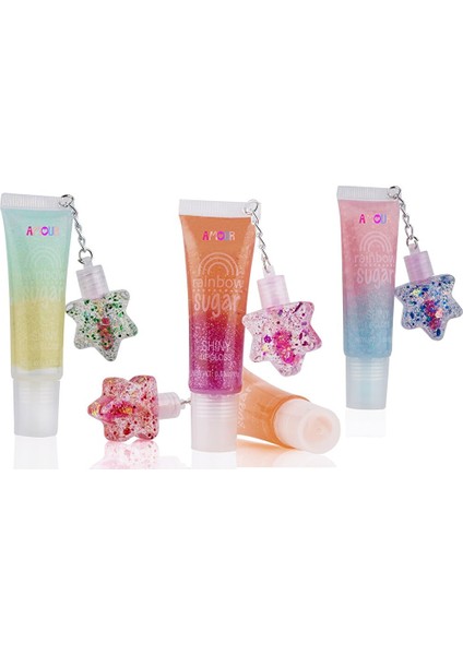 Lip Gloss Mini Yıldızlı 6'lı