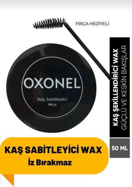 Kaş Sabitleyici & Şekillendirici Wax 24 Saat Etkili - 50 ml