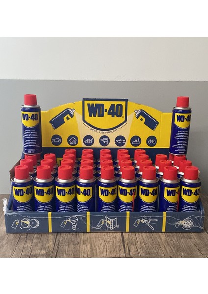 Wd-40 Çok Amaçlı Pas Sökücü Yağlayıcı Kayganlaştırıcı Sprey 200 ml 27'li Paket