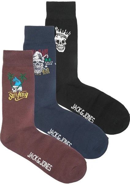 Jack & Jones Jacheron Skull Socks Gıftbox