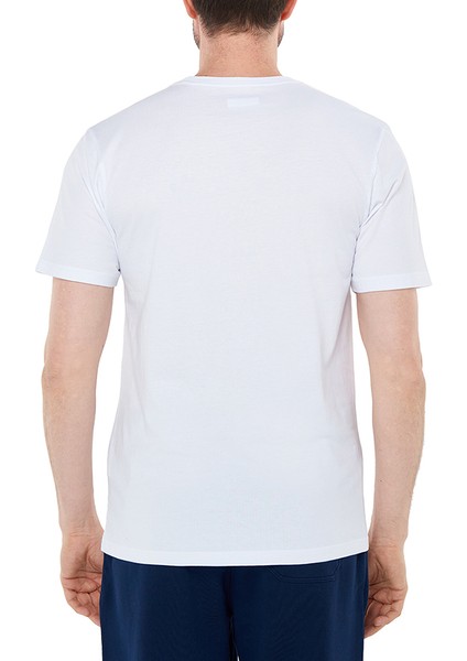 CS0282 Csc M Basic Sm Logo Brushed Erkek T-Shirt 9110151