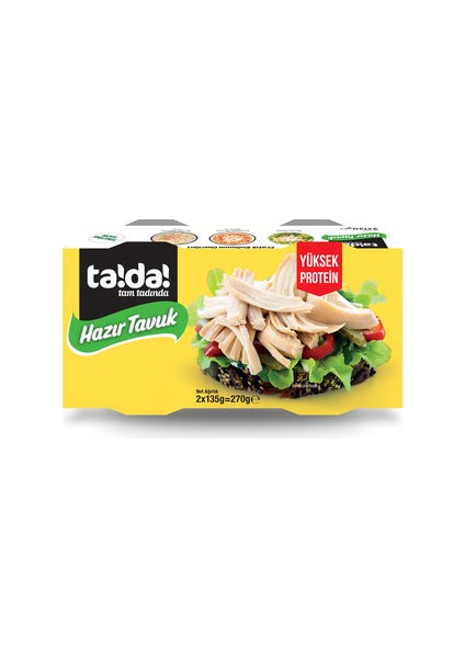 Tavuk Eti Konservesi 2X135 G