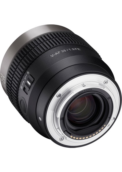 V-Af 35MM T1.9 Video Auto Focus Lens Sony E Uyumlu modelleri