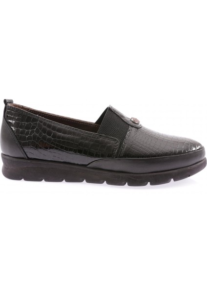 Dgn 742-23Y Kadin Lastik Detayli Comfort Ayakkabi