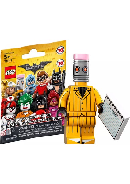 The LEGO Batman Movie Series 71017 12 - Eraser Minifigür
