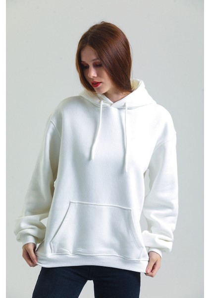 Pamuklu Oversize Kapüşonlu Sweatshirt fırsatları