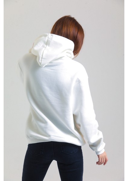 Pamuklu Oversize Kapüşonlu Sweatshirt indirimleri