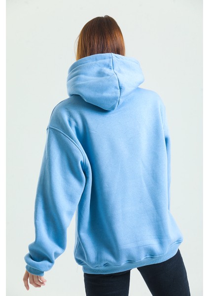 Pamuklu Oversize Kapüşonlu Sweatshirt indirimleri