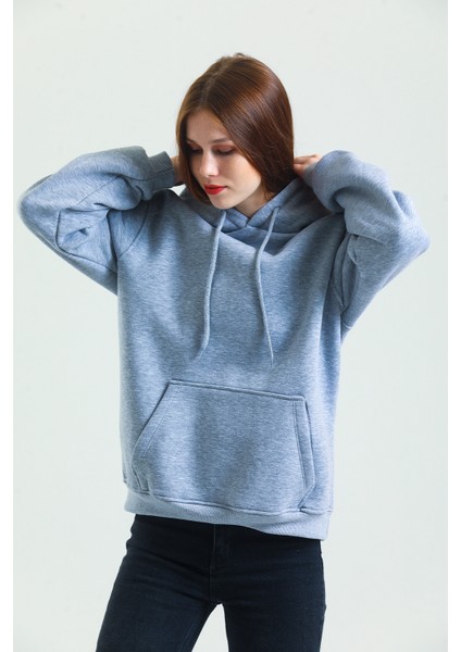 Pamuklu Oversize Kapüşonlu Sweatshirt fırsatları