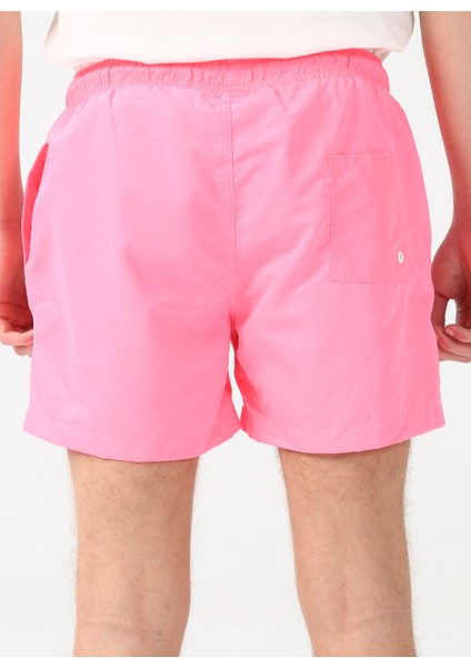 Neon Pembe Erkek Şort Mayo AD-Y95047LNS