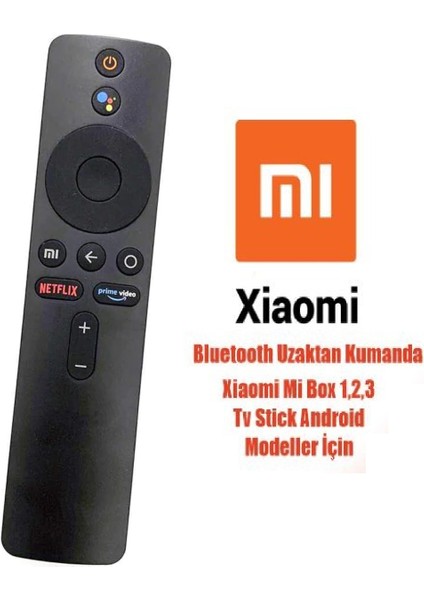 Ses Komutlu Bluetooth Android Tvbox Medai Player Xiaomi Mi Tv Stick Android Tv Box Için Uzaktan Kumanda
