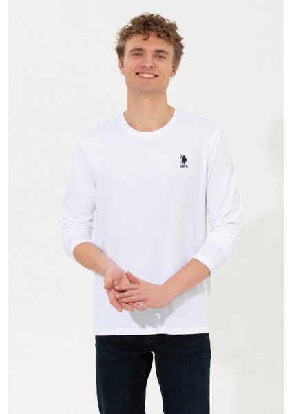 Erkek Beyaz Sweatshirt 50253131-VR013 fiyatları