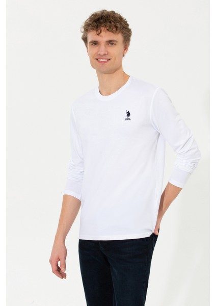 Erkek Beyaz Sweatshirt 50253131-VR013 modelleri