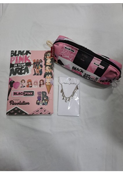 Blackpink Defter Kalemlik Kolye