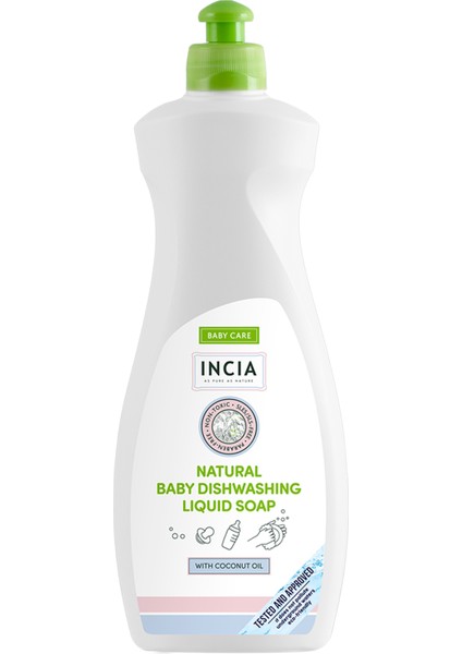 %100 Doğal Bebek Bulaşık Sabunu Bitkisel Emzik Biberon Temizleyici Vegan 500 ml