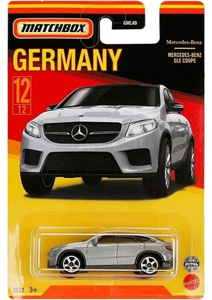 Almanya Araçları Serisi GWL49 HFH55 Mercedes-Benz Gle Coupe