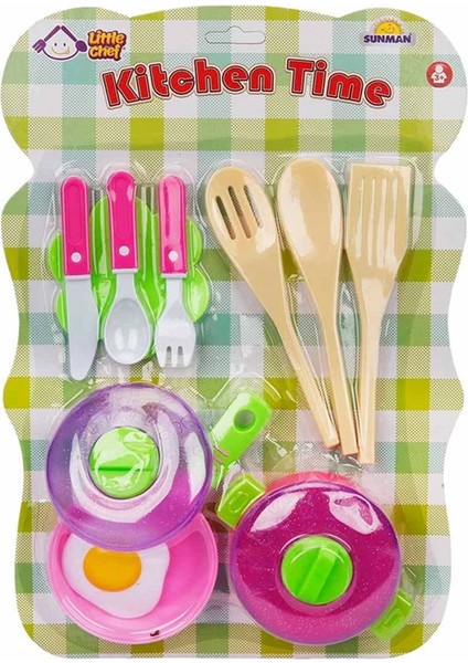 Little Chef Mutfak Gereçleri Seti 27387 Tahta Kaşık