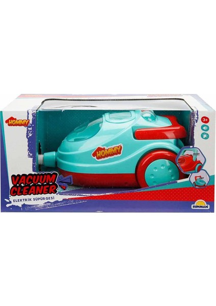 Hommy Elektrik Süpürgesi Sesli ve Işıklı 34668 Yeşil