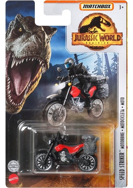 Jurassic World Tekli Araçlar FMW90 HBH02 Speed Striker Motorbike
