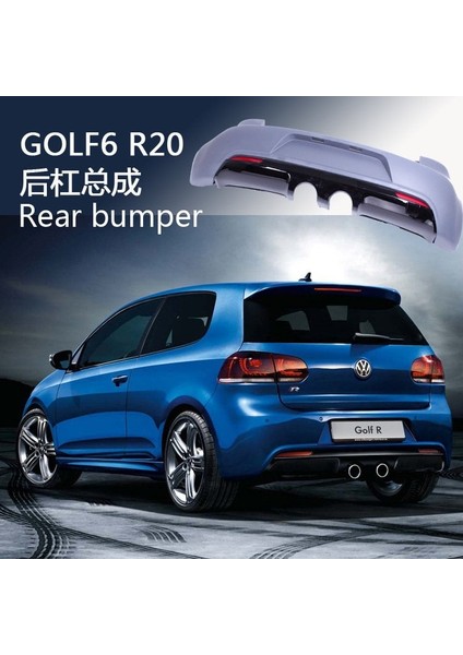 Vw golf 6 R20 body kit tampon seti 2009 / 2016 mk6