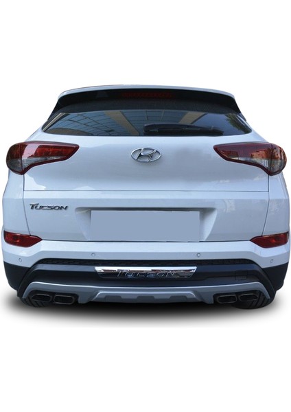 Hyundai tucson ön arka tampon koruması difüzör 2015 / 2017 tüm modeller için