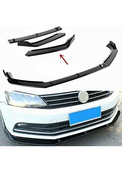 Vw jetta ön tampon altı lip pianoblack 2015 / 2018