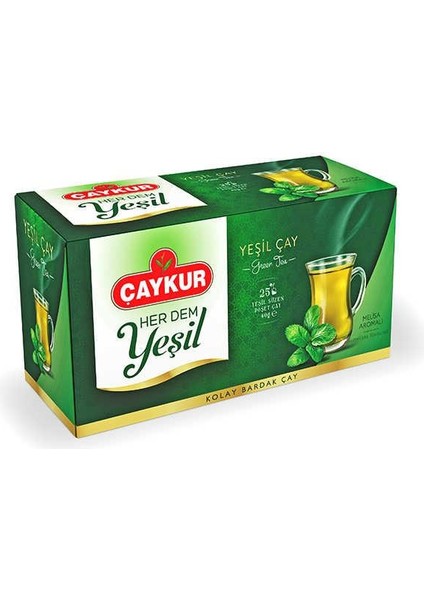 Yeşil Çay Süz Melisalı 40 gr