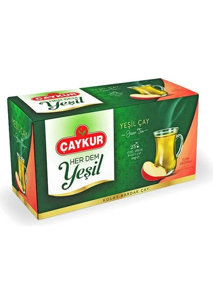 Yeşil Süzen Çay Elmalı 40 Gr