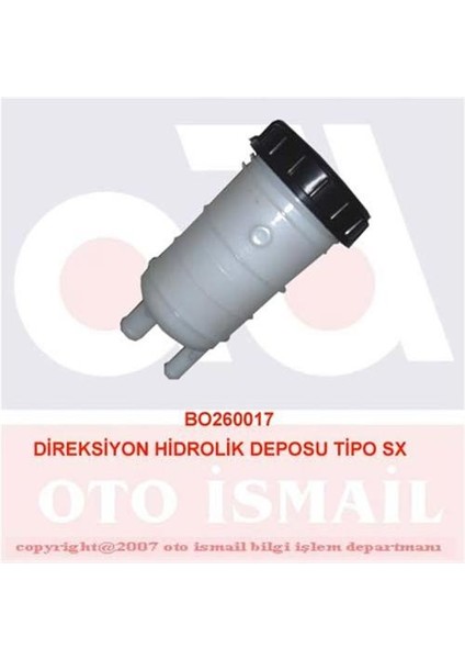 Bırlık 0017 Direksiyon Hidrolik Deposu Tempra-Tıpo-Slx 2600179