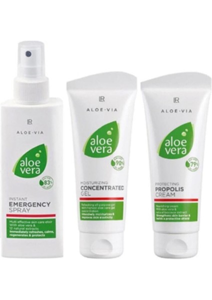 Aloe Via Aloe Vera Acil Yardım Cilt Bakım Seti