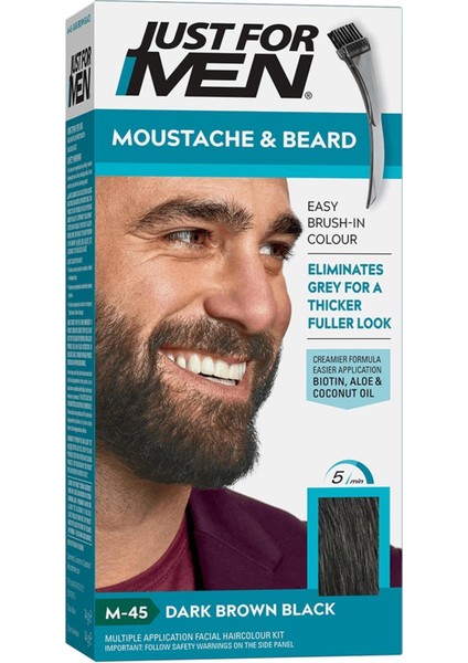 Sakal ve Bıyık Boyası Koyu Kahverengi