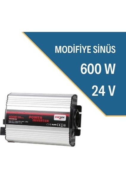 600W-24V Modifiye Sinüs Inverter