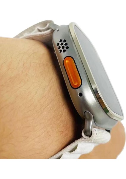 Apple Watch Ultra 49 mm Uyumlu Metal Ekran Çerçevesi Kenar Koruyucu Çerçeve modelleri