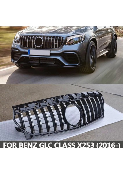 Mercedes glc gtr ön panjur ızgara seti amg 2016 / 2020 X253