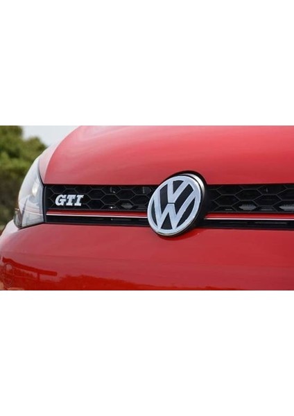 Vw golf 7 mk7 gti ön panjur ızgara kırmızı şeritli 2012+
