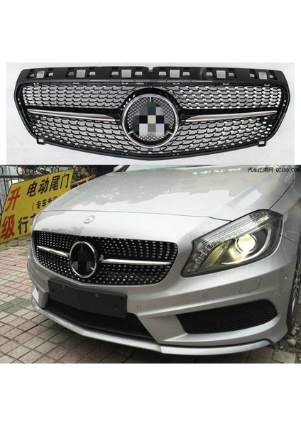 Mercedes w176 diamond amg ön panjur ızgara seti 2016+ a serisi