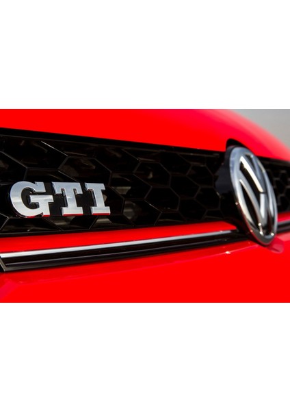 Vw Polo 6c gti ön panjur ızgara kırmızı şeritli 2014+