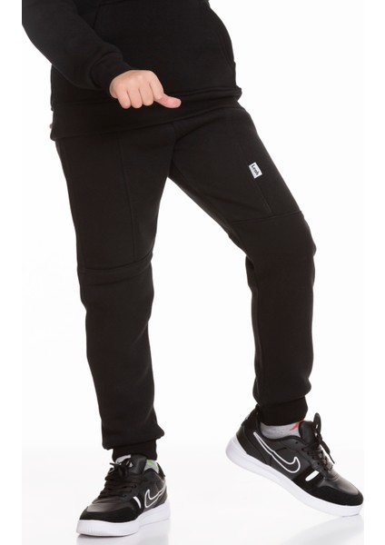 Çocuk Kalın Eşofman Altı Jogger Cepli fırsatları