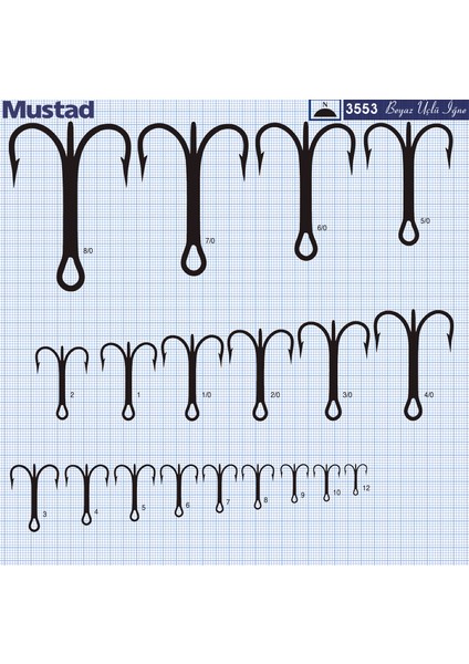 Olta Iğnesi 3553 50LI fiyatları