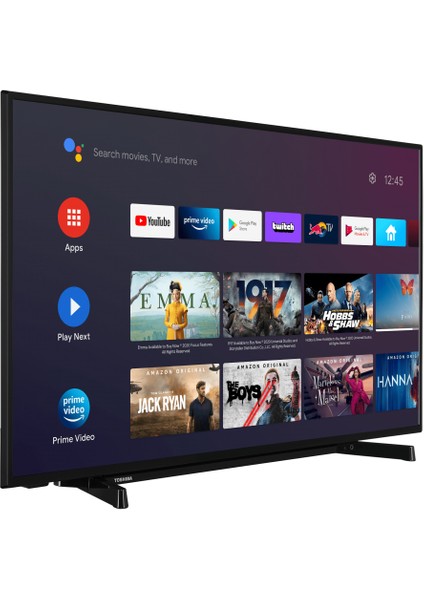 65UA2263DT 65" 165 Ekran Uydu Alıcılı 4K Ultra HD Android Smart LED TV