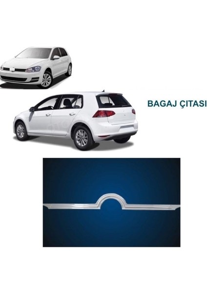 Auto Gp  Vw Golf 7 Bagaj Arma Çıtası Krom