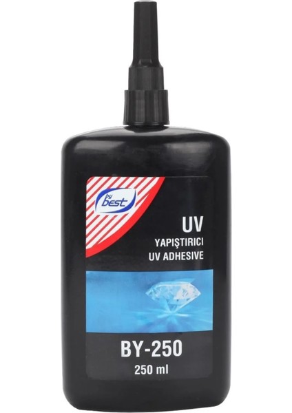 Uv Kristal (Cam ) Yapıştırıcı 250ML Uv Glue