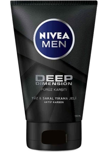 Men Deep Dimension Yüz ve Sakal Jeli 100 ml fiyatları