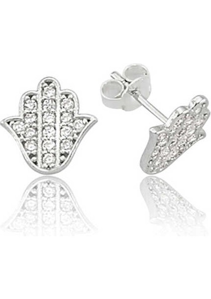 Gümüş Fatma Ana Eli Çivili Küpe fiyatları