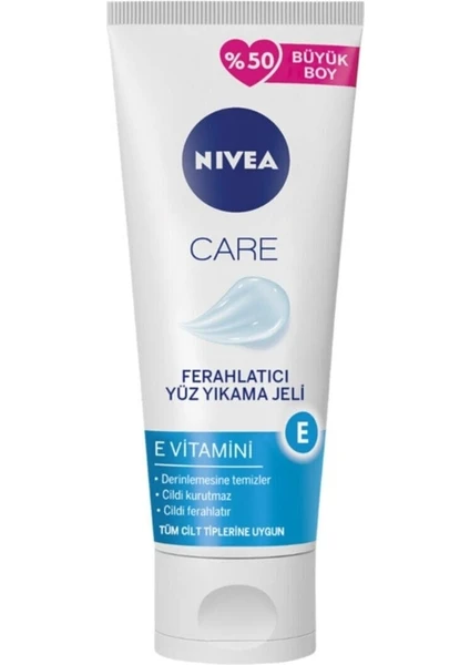 Yüz Temizleme Jeli E Vitaminli 225ML. Yüz Temizleme